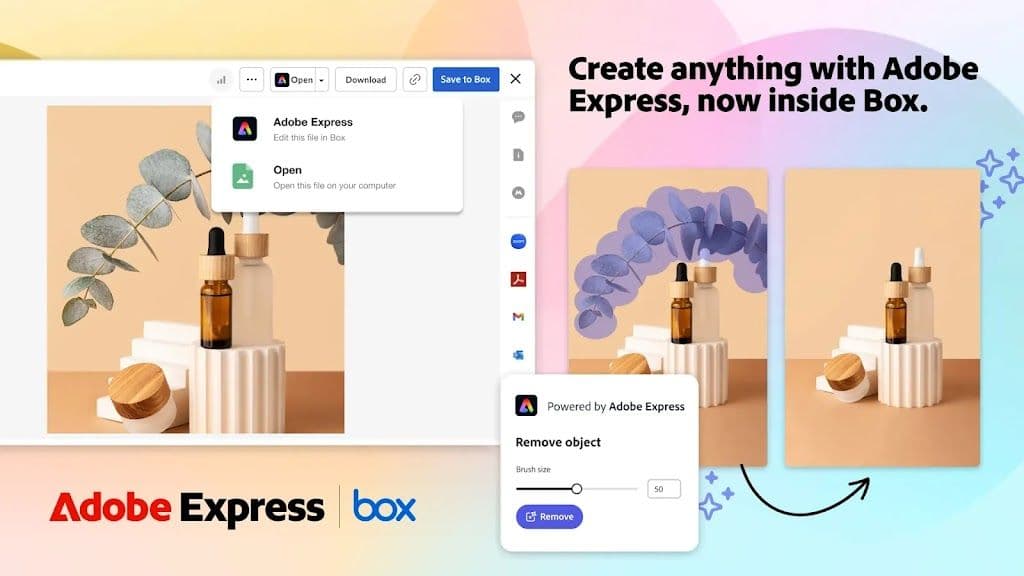 Adobe Công Bố Đối Tác Với Box: Đưa Công Cụ Sáng Tạo Và AI Hàng Đầu Đến Doanh Nghiệp